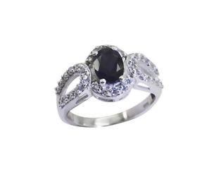 beauteous Iolite 925 Sterling Silver Blue Ring jewelry L-1.5 US