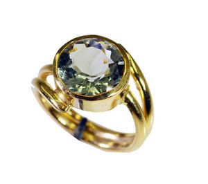 superb Green Amethyst Copper Green Ring wholesale L-1in US 5,6,7,8