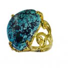 winning Turquoise Copper Turquoise Ring supply L-1in US 5,6,7,8