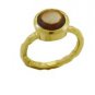 sexy Ruby CZ Gold Plated Red Ring jewelry US 6,7,8,9