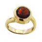 sexy Ruby CZ Gold Plated Red Ring jewelry US 6,7,8,9