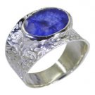 appealing Multi CZ 925 Sterling Silver Multi Ring gemstones L-1in US 5,6,7,8