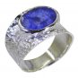 appealing Multi CZ 925 Sterling Silver Multi Ring gemstones L-1in US 5,6,7,8