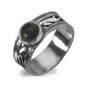 splendid Black Oynx 925 sterling silver Black Ring jaipur L-1.2in US 5,6,7,8