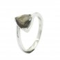 divine Smoky Quartz 925 Sterling Silver Brown Ring indian L-1.5 US