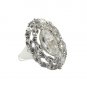 fine-looking White CZ 925 Sterling  White Ring suppiler L-1in US 5,6,7,8