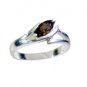 gorgeous Smoky Quartz  925 sterling silver Brown Ring jaipur L-1.2in US 5,6,7,8