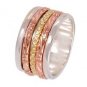superb Tourmaline Silver Multi Ring jaipur L-1in US 5,6,7,8
