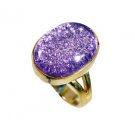 captivating Sunstone Copper Multi Ring Designer L-1in US 5,6,7,8