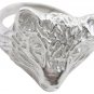 magnificent Plain 925 Sterling Silver Multi Ring gemstone L-1in US 5,6,7,8