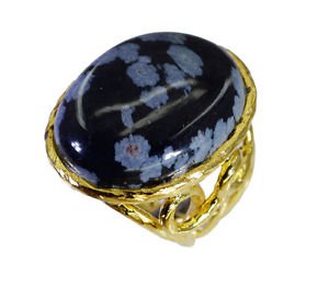 picturesque Jasper Copper Multi Ring jewelry L-1in US 5,6,7,8