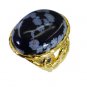 picturesque Jasper Copper Multi Ring jewelry L-1in US 5,6,7,8