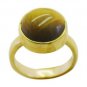 handsome Tiger Eye Gold Plated Brown Ring suppiler L-1in US 5,6,7,8