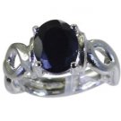 comely Black Oynx 925 sterling silver Black Ring wholesale L-1.2in US 5,6,7,8