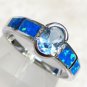 glossy Smoky Quartz  925 sterling silver Brown Ring exporter L-1.2in US 5,6,7,8