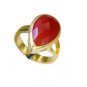 seductive Red onyx Copper Red Ring exporter L-1in US 5,6,7,8