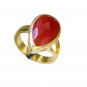 seductive Red onyx Copper Red Ring exporter L-1in US 5,6,7,8