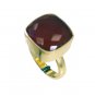 sightly Red onyx Copper Red Ring india  L-1in US 5,6,7,8
