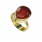toothsome Red onyx Copper Red Ring suppiler L-1in US 5,6,7,8