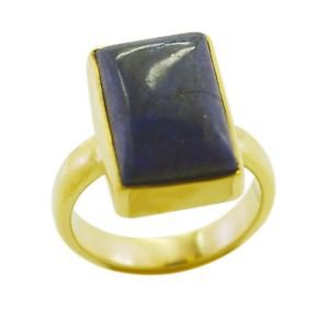 enticing Lapis Lazuli Gold Plated Blue Ring india  L-1in US 5,6,7,8