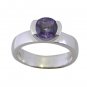 cunning Amethyst 925 Sterling Silver Purple Ring supplies L-1in US 5,6,7,8