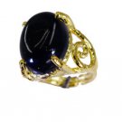 magnetic Black onyx Copper Black Ring wholesale L-1in US 5,6,7,8