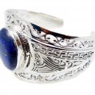 cute Lapis lazuli 925 Sterling Silver Blue Bracelet Natural gemstone US