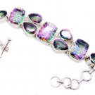 cute Mystic Quartz 925 Sterling Silver Multi Bracelet Natural supplies US