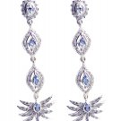 bewitching Blue Topaz 925 Sterling Silver Blue Earring Natural gemstone US