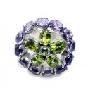 exquisite Multi 925 Sterling Silver Multi Ring genuine jewellery US