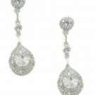 splendid White CZ 925 Sterling Silver White Earring genuine wholesales US