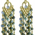 charming Multi Gemstone 925 Solid Silver Multi Earring genuine freely US
