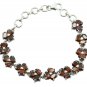 appealing Garnet 925 Sterling Silver Red Bracelet Natural gemstone US