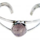 fine Rose Quartz 925 Sterling Silver pink Bracelet Natural jewellery US