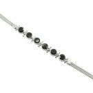 ideal Smoky Quartz 925 Sterling Silver Brown Bracelet Natural gemstones US