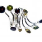 fine-looking Multi 925 Sterling Silver Multi Ring Natural jaipur US