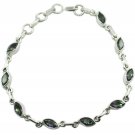 resplendent Mystic Quartz 925 Sterling Silver Multi Bracelet genuine US