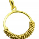 exquisite Plain Gold Plated Plain Pendant Fashion common US