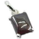 elegant Garnet 925 Sterling Silver Red Pendant genuine wholesale US