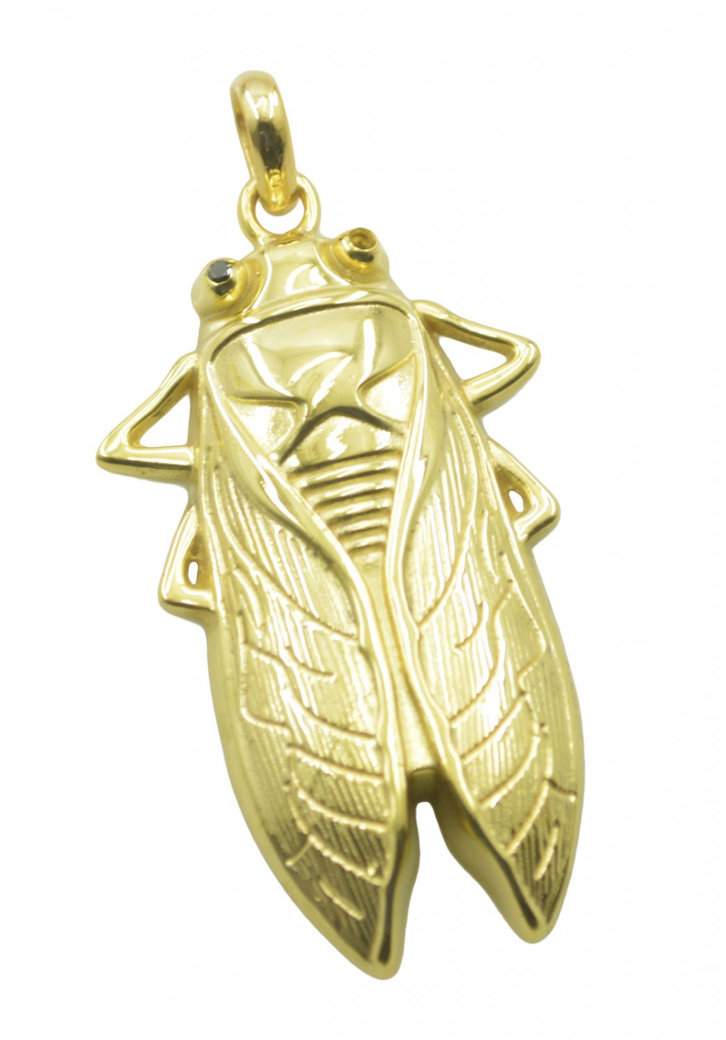 enticing Black Onyx Gold Plated Black Pendant Fashion handmade US
