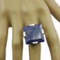 comely Lapis Lazuli 925 Sterling Silver Blue Ring Natural suppiler US