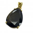 appealing Smoky Quartz Gold Plated Brown Pendant Glass supplies US