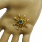 comely blue topaz cz Gold Plated Blue Pendent Fashion jewellery US