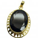 captivating Smoky Quartz Gold Plated Brown Pendant Glass wholesale US