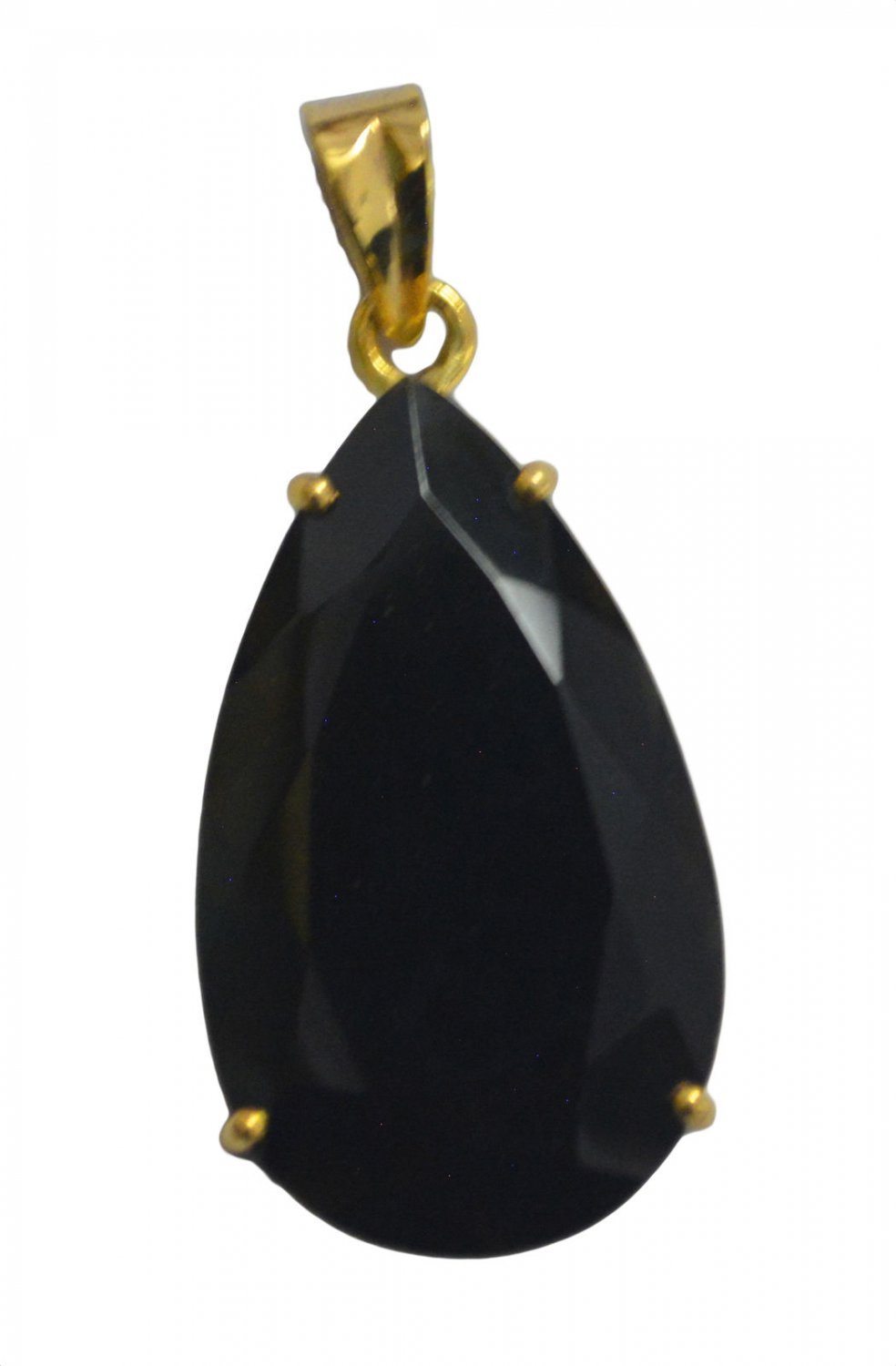 charming Smoky Quartz Gold Plated Brown Pendant Glass generally US