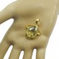 captivating Lemon Quartz Gold Plated Yellow Pendant Fashion ordinary US