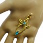 inviting blue topaz cz Gold Plated Blue Pendent Fashion supply US