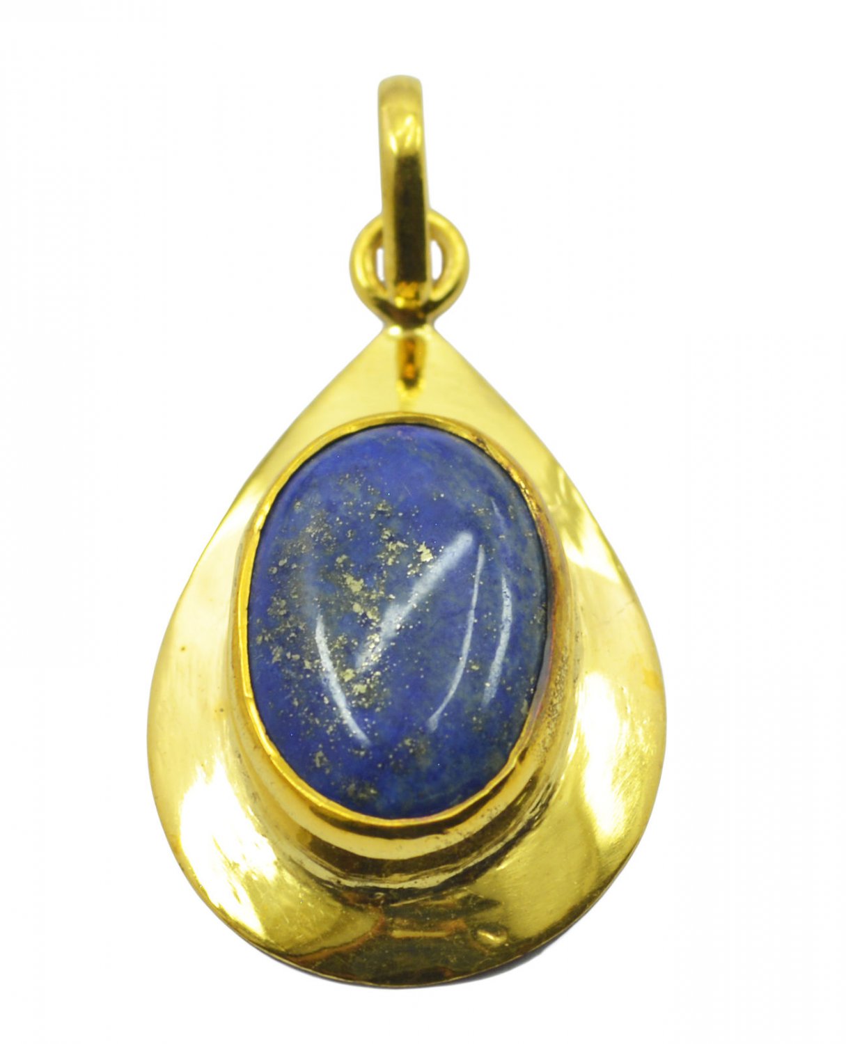 inviting Lapis Lazuli Gold Plated Blue Pendant Glass exporter US