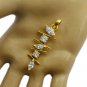 gorgeous White CZ Gold Plated White Pendent Fashion jewelry US