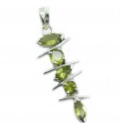 captivating Peridot 925 Sterling Silver Green Pendant genuine exporter US